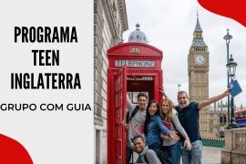 0 Inglaterra - Grupo com Guia - Londres + Paris - Janeiro 2026